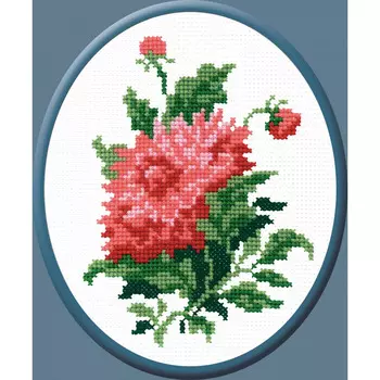 268 Набор для вышивания РС-Студия 'Пион' 13*18 см