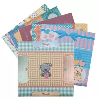 С2782-01 Цветная бумага для скрапбукинга. 12л. 30x30 'Наш малыш'