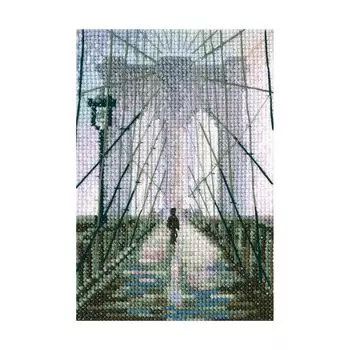 С312 Набор для вышивания РТО 'Бруклинский мост'9x13,5см