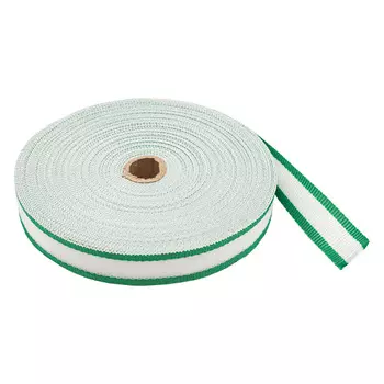 С3338Г17 Стропа-30-3п рис.7841 30мм*25м, 15,8 г/м (белый/зеленый)