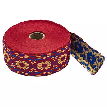 С3379Г17 Лента жаккардовая рис. 9219 50мм*25м (красный)