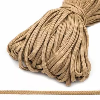 С34 Шнур плетеный 8мм*100м (Мн.) (014 бежевый)