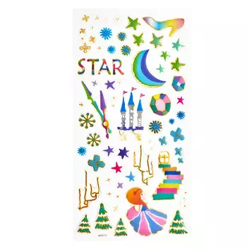 С3536-08 Объемные гелевые наклейки 'Волшебство 2'