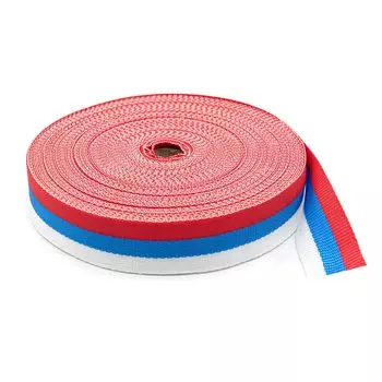 С3569Г17 Стропа-40 рис.8516 триколор 40мм*25м, 26,9 г/м