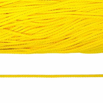 С35 Шнур плетеный 4мм*200м (Мн) (006 желтый)