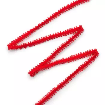 С3601 Шнур отделочный сороконожка, 4 мм*25 м (красный)