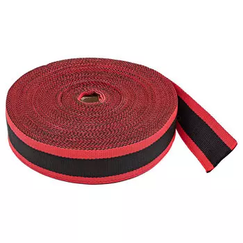 С3618Г17 Стропа-50-3п рис.8625 50мм*30м, 28-29 г/м (черный/красный)