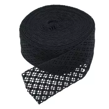 С3749Г17 Кружево х/б рис100.01.151 100мм*25м (черный)