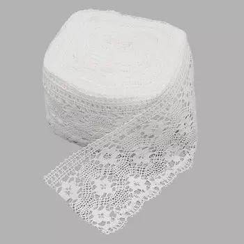 С3749Г17 Кружево х/б рис125.01.038 125мм*25м (белый)