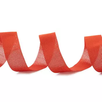 С516 Тесьма окантовочная 2,4см*100м (3,8гр/м) (010 красный)