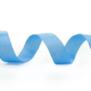 С516 Тесьма окантовочная 2,4см*100м (3,8гр/м) (001 голубой)