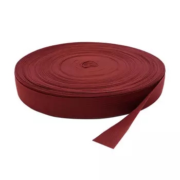 С526 Тесьма окантовочная 33мм*100м (5гр/м) (008 бордо)