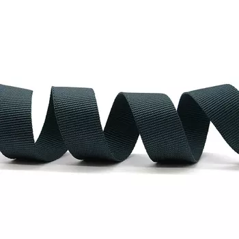 С763 Лента ременная, 2,5 см*50 м (338 т.зеленый)