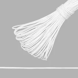 С838 Шнур эластичный 2мм *30м (белый)