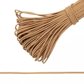 С838 Шнур эластичный 2мм *30м (т.бежевый)