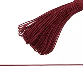 С838 Шнур эластичный 2мм *30м (бордо)