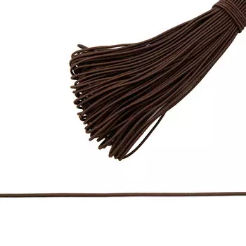 С838 Шнур эластичный 2мм *30м (коричневый)