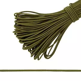 С838 Шнур эластичный 2мм *30м (оливковый)