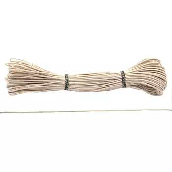 С838 Шнур эластичный 2мм *30м (св.бежевый)
