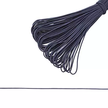 С838 Шнур эластичный 2мм *30м (т.синий)