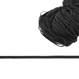 С842/1 Тесьма эластичная 5мм*100м, черная