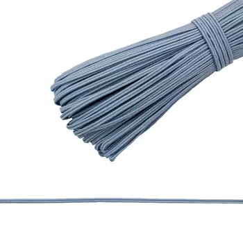 С862 Шнур 'сутаж' 2мм*50м (голубой)