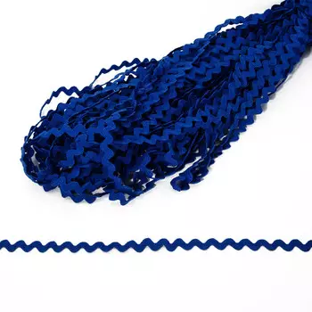 С868 (С442) Тесьма 'вьюнчик' 9мм*30м (синий)