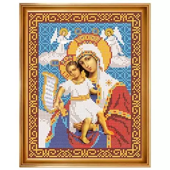 С9011 Набор для вышивания бисером 'Нова Слобода' 'Божия Матерь 'Достойно есть'', 18x25 см