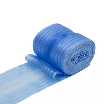 С91 Лента капроновая 8см*25м (001 голубой)