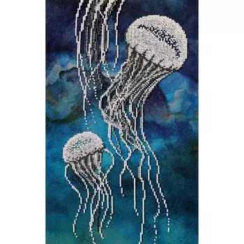 С-03 Набор для вышивания бисером Созвездие 'Медузы' 23*38см