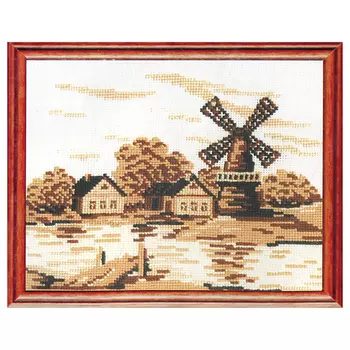 С-15 Набор для вышивания 'Старая мельница' 27x20см