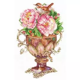 С-61 Набор для вышивания 'Самовар'18,5 х 30см