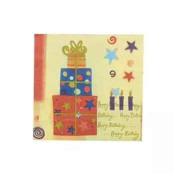 Салфетки 33*33см, 3-х слойные AY, 20 шт/упак (AY-1647)