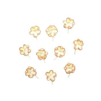 SCB3002 Набор цветки вишни из бумаги, упак./10 шт. (03 персиковый)