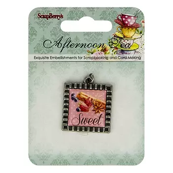 SCB340949 Металлическая подвеска Полуденный Чай1