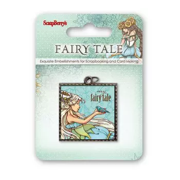 SCB340958 Металлическая подвеска Сказка про Фей