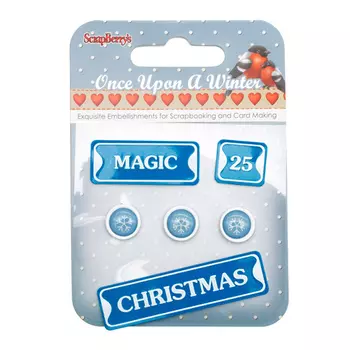 SCB340990 Металлические рамки Однажды Зимой 3