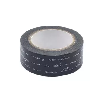 SCB4905008 Бумажный скотч с принтом 'Элегия. Сочинения', Fairy Tale, 15 мм*8 м, ScrapBerry's