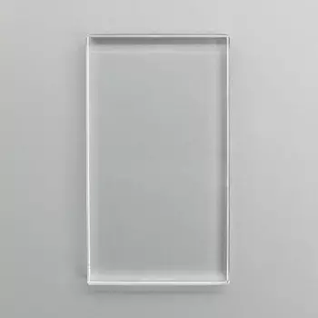 SCB4907072 (SCB070803) Акриловый блок для прозрачных штампов 57*102*10мм