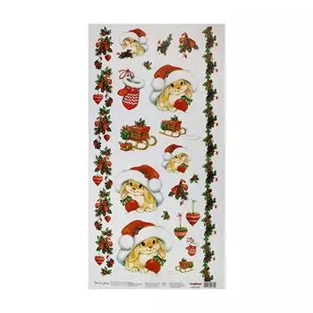 SCB501037 Карта для декупажа 'Маленький зайчик', 35*70 см, Scrapberry's