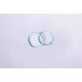 SCB 2504620 Кольца для альбомов, голубые, 20 мм, упак./2.шт.