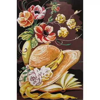 SE928-108 Канва с рисунком SEG de Paris 'Натюрморт' 30*40 см