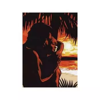 SE929-470 Канва с рисунком SEG de Paris 'Чувственный свет' 45*60 см