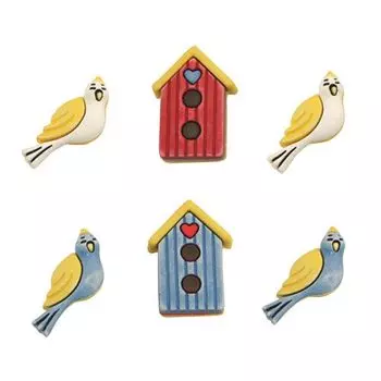 SF107, Пуговицы. Птицы