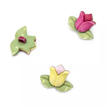 SF122, Пуговицы. Тюльпаны