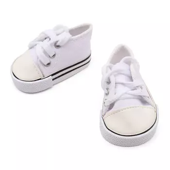 SH-0028 Кеды 7,5*4,0*3,5 см, 1 пара, Astra&amp;Craft (белый)
