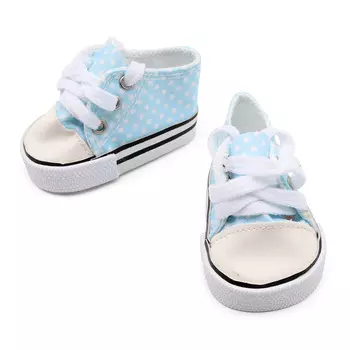 SH-0037 Кеды 7.5*4*3.5 см, 1 пара, Astra&amp;Craft (голубой)