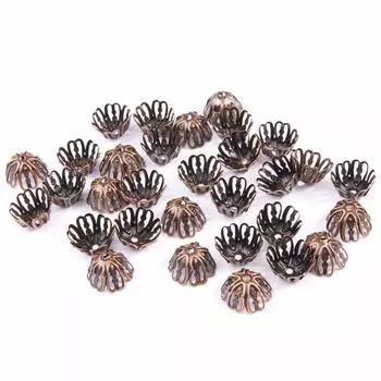 Шапочка декоративная FIN0920, 12мм, 30шт/упак (медь)