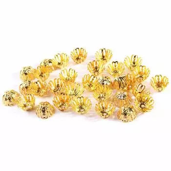 Шапочка декоративная FIN0920, 12мм, 30шт/упак (золото)