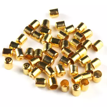 Шапочка декоративная FIN1234, 6*5мм, 50 шт/уп (золото)